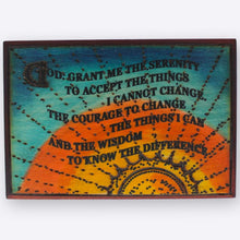 Load image into Gallery viewer, Serenity Prayer Box Sunset (large)
