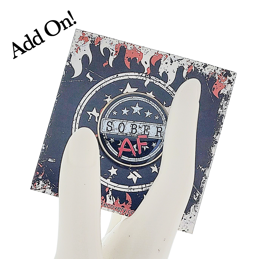 "Sober AF" Recovery Celebration Value Gift Box 3x3