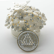 Load image into Gallery viewer, Sober Butterfly Collector Bling Box/Sobriety Chip Holder (with Chip)
