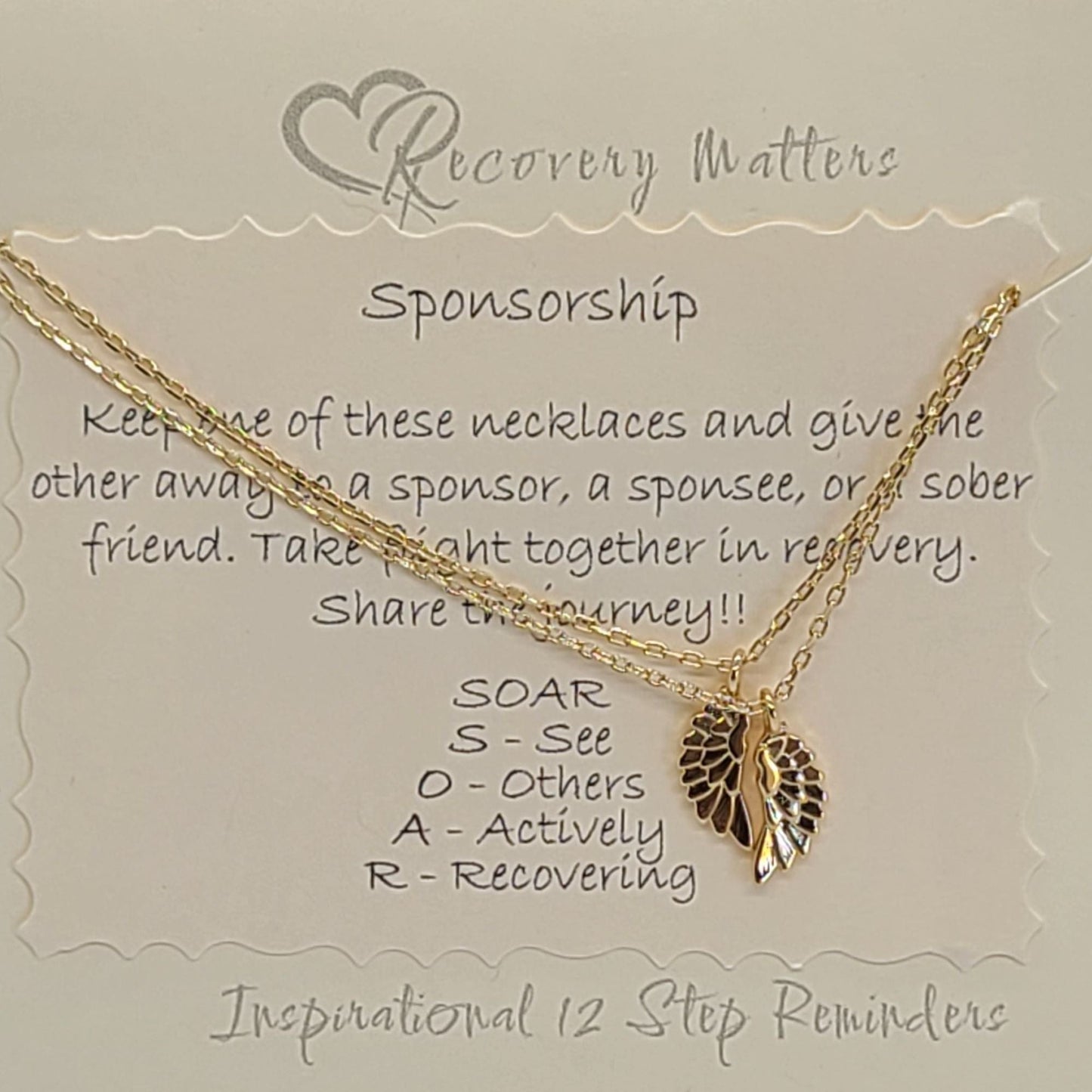 Sponsorship Necklace by Recovery Matters