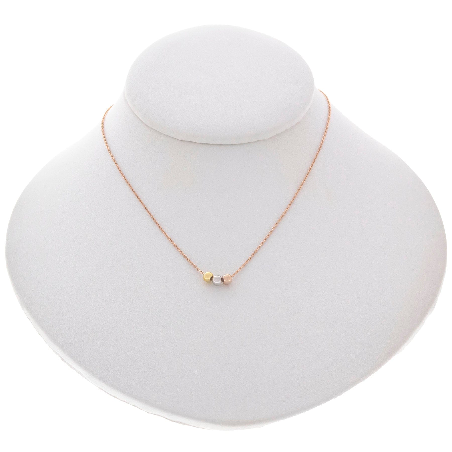 Steps 1, 2, & 3 Necklace By Recovery Matters Rose Gold