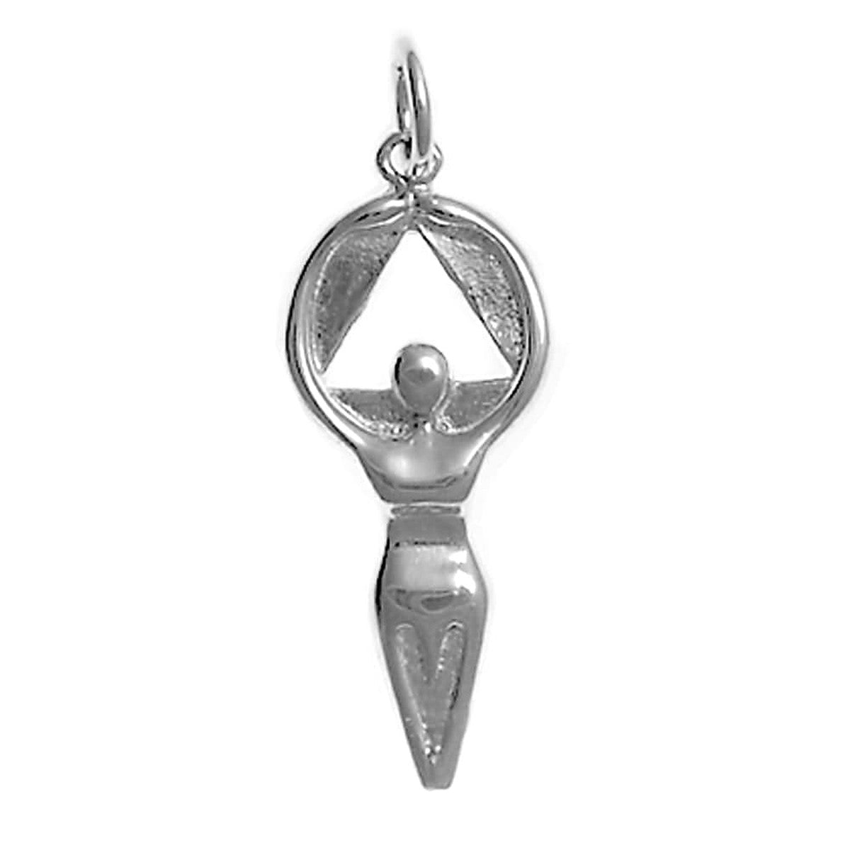 Sterling Silver, Alcoholics Anonymous Women In Recovery Pendant