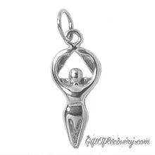 Load image into Gallery viewer, Sterling Silver, Alcoholics Anonymous Women In Recovery Pendant
