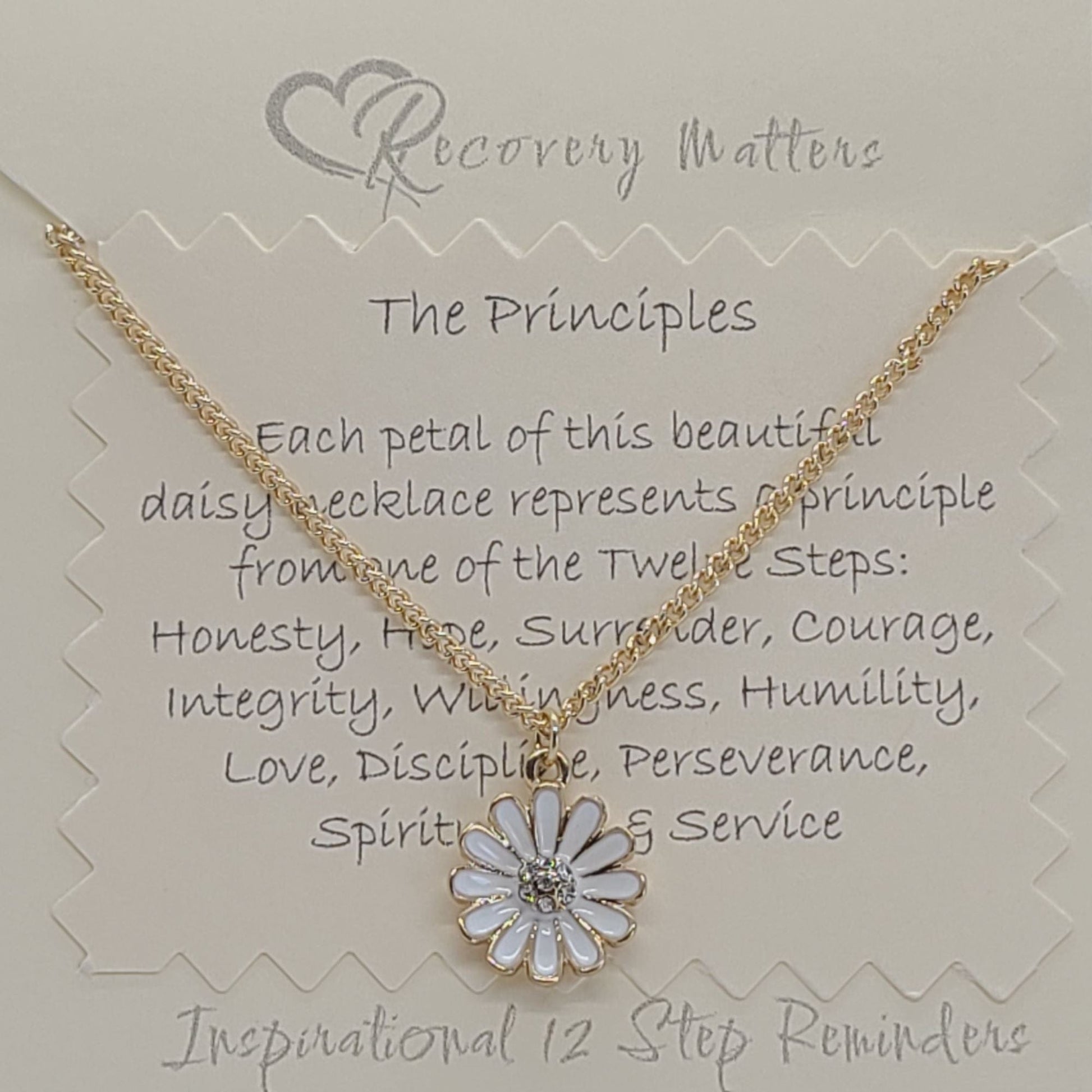 The Principles Necklace by Recovery Matters