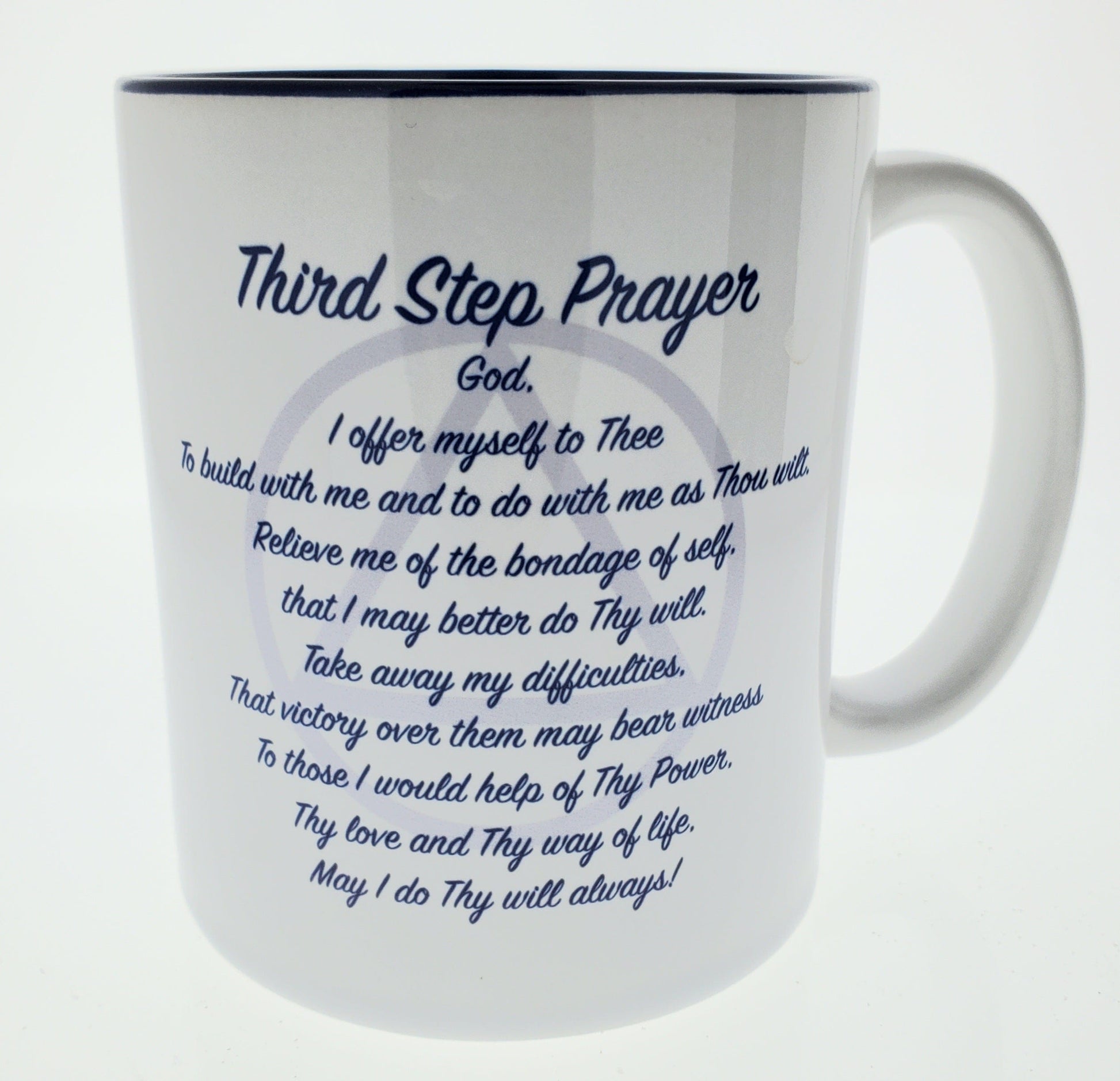 Third Step Prayer Mug