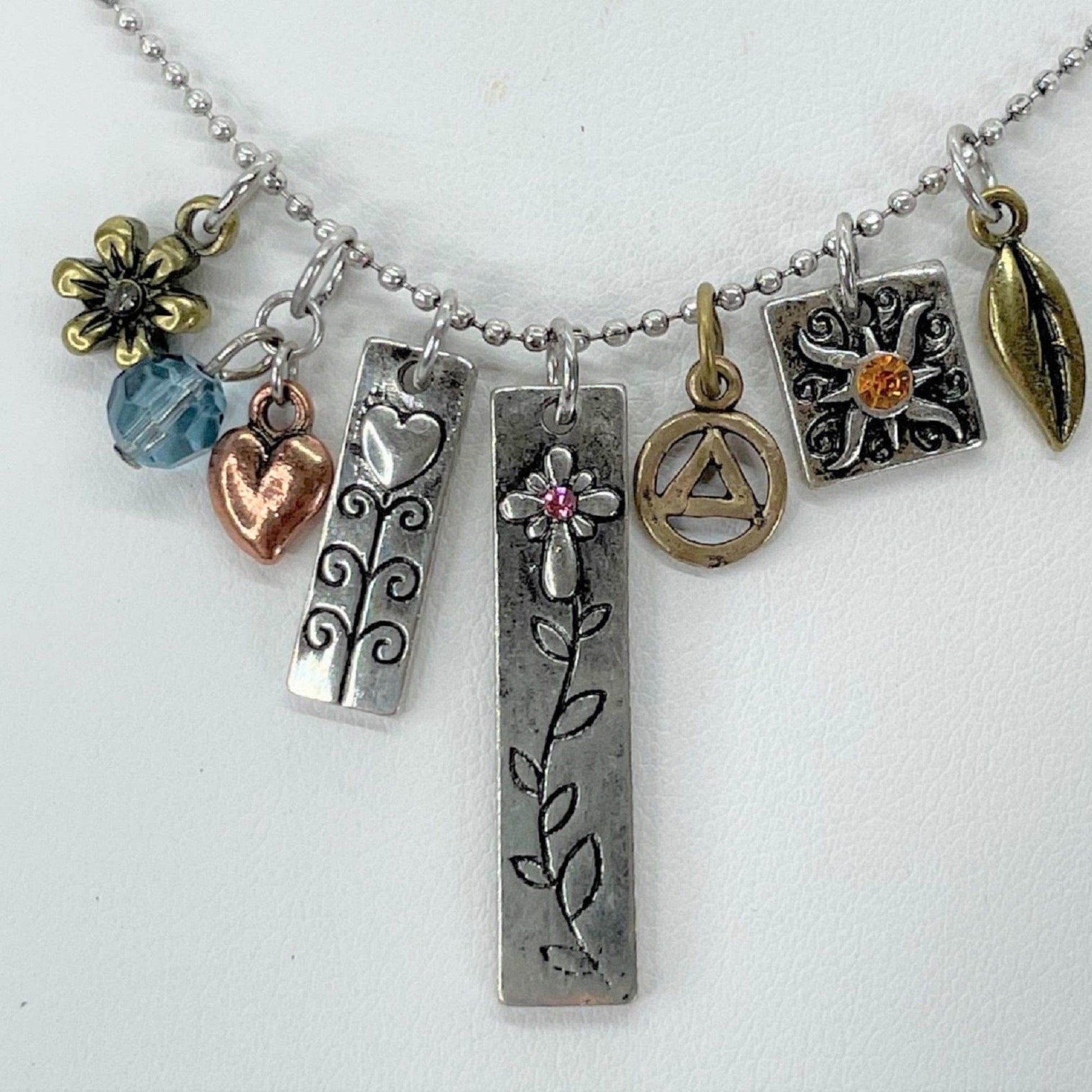 Trust-Faith-Believe Bar Necklace By Recovery Matters