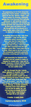 Load image into Gallery viewer, Upon Awakening and Retiring Double Sided Bookmark

