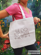 Load image into Gallery viewer, We Do Recover Book Bag Tote
