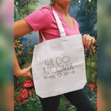 Load image into Gallery viewer, We Do Recover Book Bag Tote
