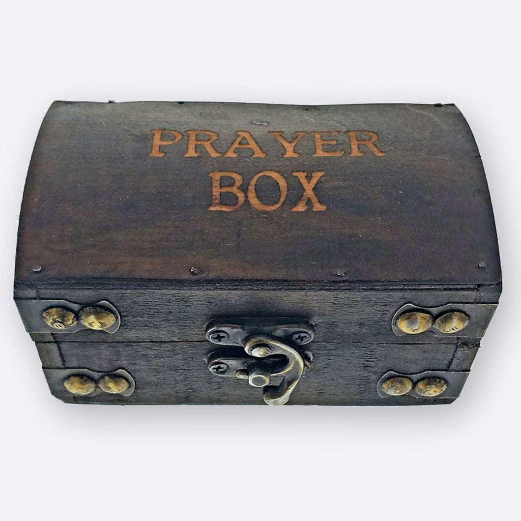Wooden Chest Prayer Box